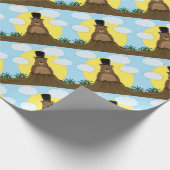 グラウンドホッグの日 ラッピングペーパー (角)