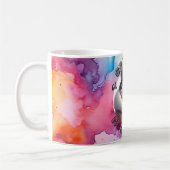 グラウンドホッグをテーマにしたコーヒーマグ コーヒーマグカップ (左)