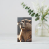 グラウンドホッグギーク 名刺 (スタンド正面)