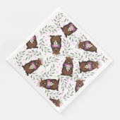 グラウンドホッグデイペーパーナプキン (コーナー)