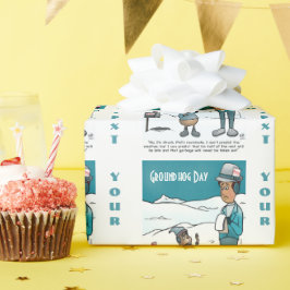 グラウンドホッグデイラッピング紙 ラッピングペーパー