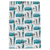 グラウンドホッグデイ抱き枕 ミディアムペーパーバッグ (正面)