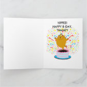 グラウンドホッグデイ誕生日 カード (内部)