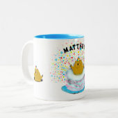 グラウンドホッグデイ誕生日 ツートーンマグカップ (正面左)