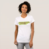 グラウンドホッグデーの木製レタリング Tシャツ (正面フル)