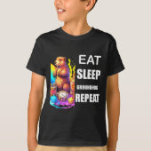 グラウンドホッグデー レインボー プライド 多様性 ハーモニー LGBT Tシャツ (正面)