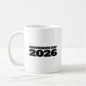グラウンドホッグデー 2026 コーヒーマグカップ (左)
