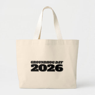 グラウンドホッグデー 2026 ラージトートバッグ