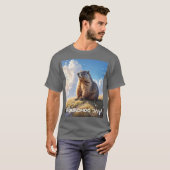 グラウンドホッグデー Tシャツ (正面フル)