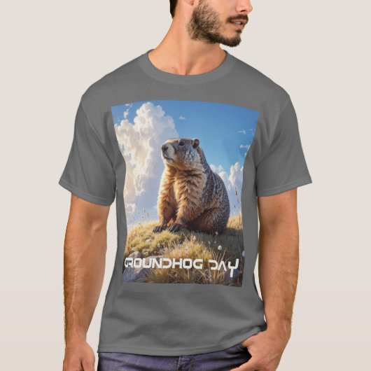 グラウンドホッグデー Tシャツ (正面)