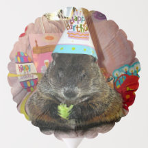 グラウンドホッグモーセ誕生日バルーン