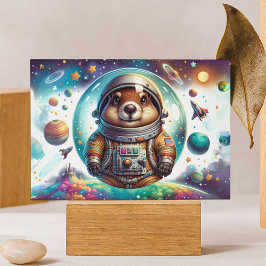 グラウンドホッグ宇宙飛行士 ポストカード