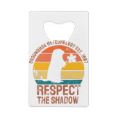 グラウンドホッグ気象予報。1887 クレジットカード栓抜き (裏面)