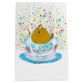 グラウンドホッグ誕生日抱き枕 ミディアムペーパーバッグ (裏面)