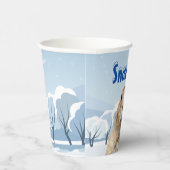 グラウンドホッグ雪の日 紙コップ (右)