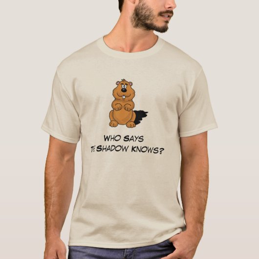 グラウンドホッグ シャドウ ノウズ Tシャツ (正面)