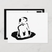 グラウンドホッグ ポストカード (正面/裏面)