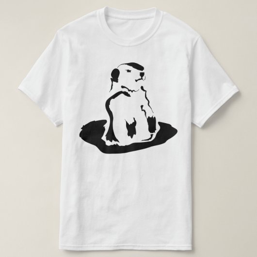 グラウンドホッグ Tシャツ (デザイン正面)