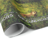 グラウンホグスの紙を持つ女性は誰も失敗しない ラッピングペーパー (ロールコーナー)