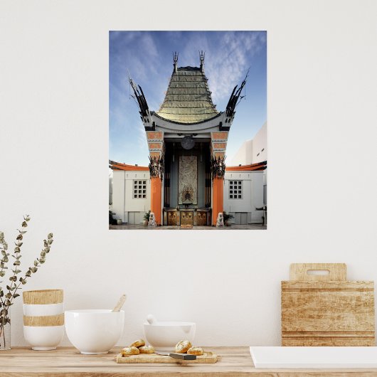 グラウ中国のマン劇場ポスター ポスター (キッチン)