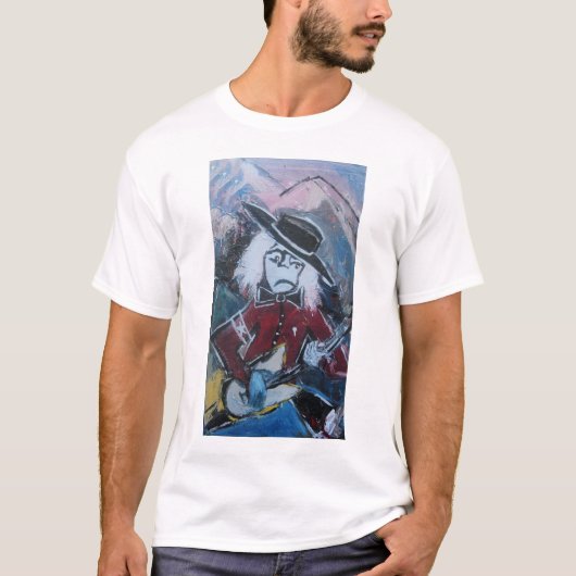 グラグラギタリスト Tシャツ (正面)
