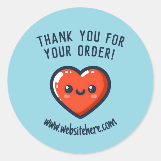 グラシアスパルトゥコンプラコラゾンかわいい ラウンドシール (正面)