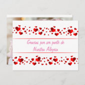 グラシアスパールサーパルテデヌエストラアレグリアノートカード ポストカード (正面/裏面)