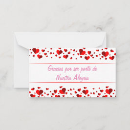 グラシアスパールサーパルテデヌエストラアレグリア ノートカード