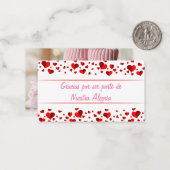 グラシアスパールサーパルテデヌエストラアレグリア ノートカード (正面/裏面インサイチュ)