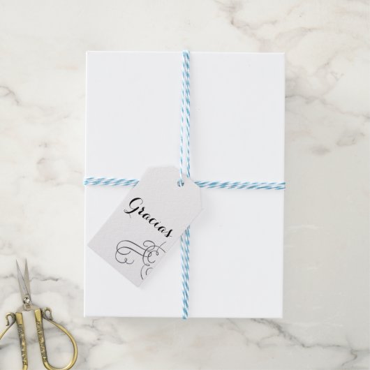 グラシアスメッセージカード ギフトタグ (より糸付き)