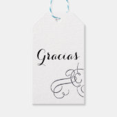 グラシアスメッセージカード ギフトタグ (正面)