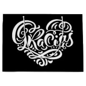 グラシアス |ありがとうございます ラージペーパーバッグ (正面)