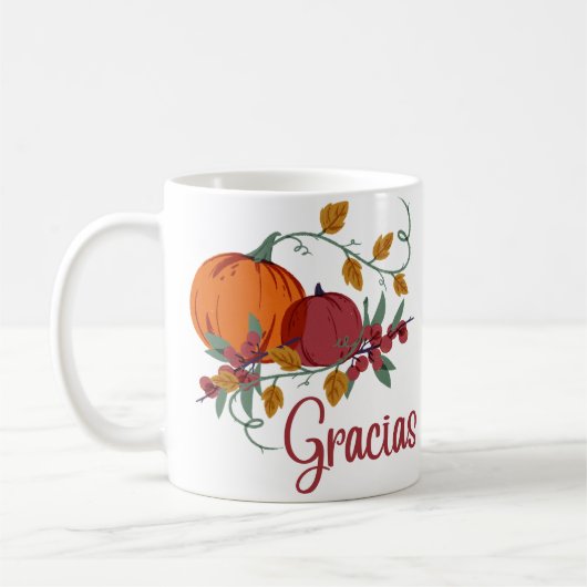 グラシアス コーヒーマグカップ (左)