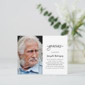 グラシアス・シンパティア |写真スペインの悔やみや弔慰 サンキューカード (スタンド正面)