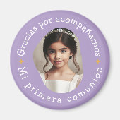 グラシアスpor acompainnos mi primera comunion foto マグネット (正面)
