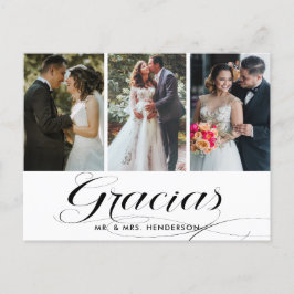 グラシア結婚スの写真コラージュ ポストカード