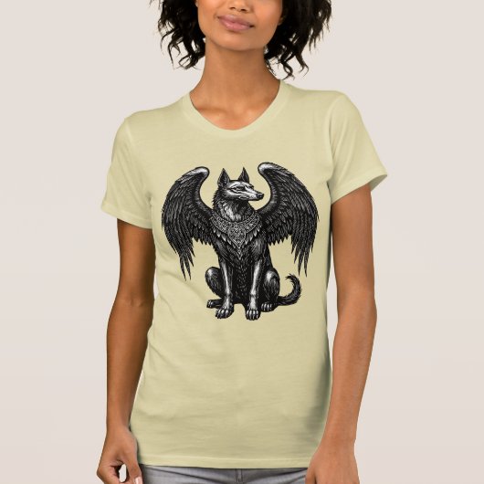 グラシア・ゴエティアの翼、激しい心 Tシャツ (正面)