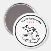 グラシック卵スクランブル磁石 マグネット (正面/裏面)