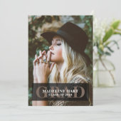 グラシンプルッドオーバーレイ名|写真 招待状 (スタンド正面)