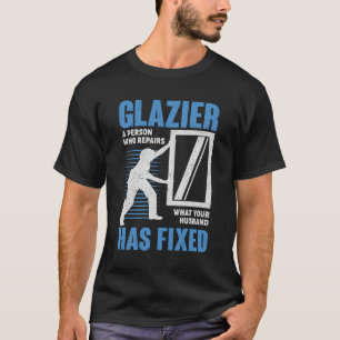 グラジェ専門窓ガラスのインストーラのギフト Tシャツ
