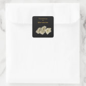 グラジオラス蔵書票 スクエアシール (バッグ)