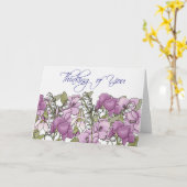 グラジオラス カード (黄色い花)