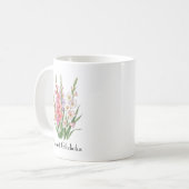 グラジオラス コーヒーマグカップ (正面左)