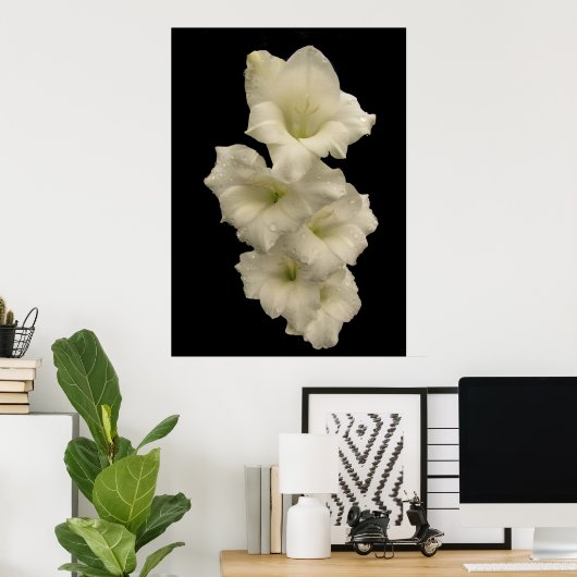 グラジオラス ポスター (ホームオフィス)