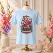 グラジオラス 永遠の力 八月の誕生花 Tシャツ