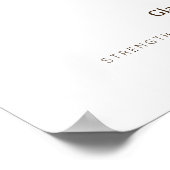 グラジオラス 誕生月 花 ポスター (角)