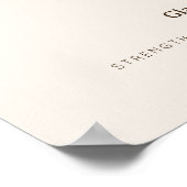 グラジオラス 誕生月 花 ポスター (角)