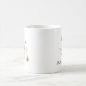 グラジオラス 誕生花 コーヒーマグカップ (中央)