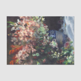 グラジオリが花瓶に入るオーガスト・ルノアール・アート 薄葉紙