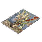 グラジオリと中国アスター | ビンセント・ヴァン・ゴッホ ノートブック (左側)